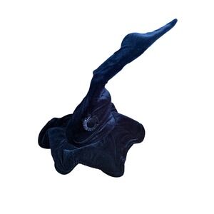 Elope x Harry Potter black velour adjustable witch hat